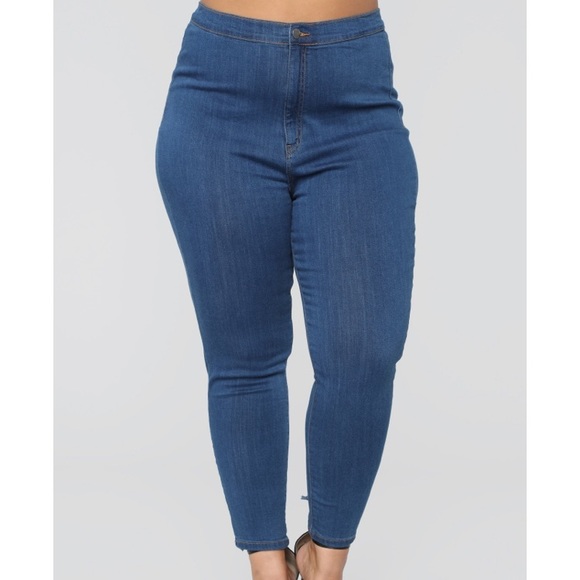 Fashion Nova Bonny Lace Up Jeans A23 - Picture 5 of 7